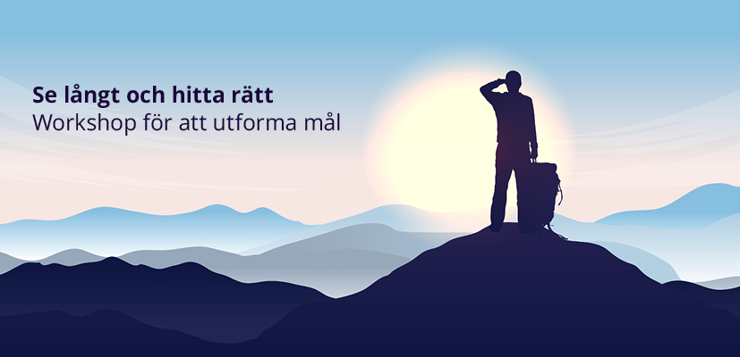 Se långt och hitta rätt – workshop för att utforma mål